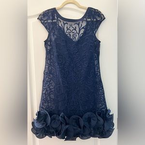 Jessica Simpson Navy Cocktail Dress
